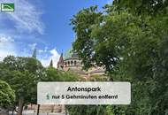 DG-Wohnung in Ruhelage nahe Reumannplatz und Antonspark mit toller Terrasse im sanierten Altbau!