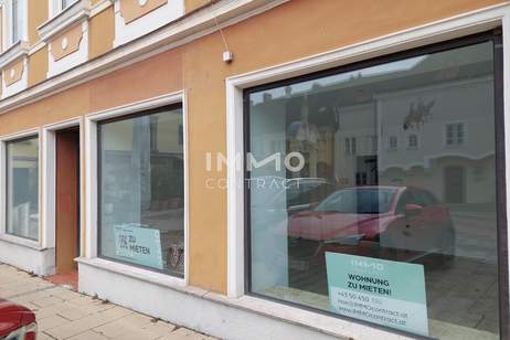 Ihr Traum vom kleinen Gewerbelokal / Praxis / Büro / Atelier / Einzelhandel - in Pöchlarn, Gewerbeobjekt-miete, 758,33,€, 3380 Melk