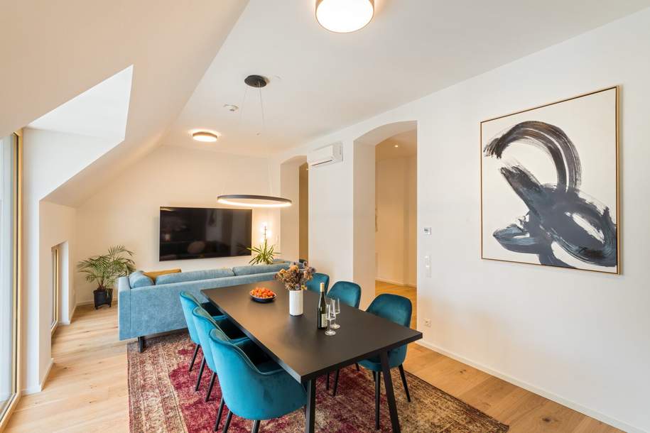 Traumhafte Altbauwohnung in zentraler Lage - modern mit luxuriösen Extras - anna8 | apartments., Wohnung-miete, 2.283,38,€, 1080 Wien 8., Josefstadt