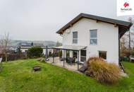 Wohnen wie im Urlaub – Einfamilienhaus mit Bergblick & toller Ausstattung in Steinbach an der Steyr