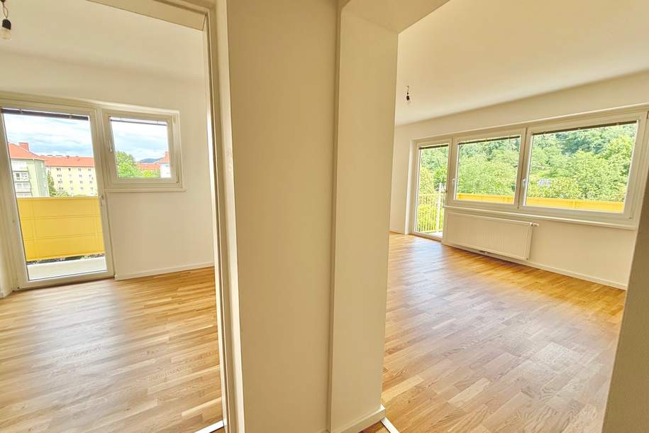 Kaufanbot liegt vor ! *GEIDORF * 2 Balkone 2 Lifte * Erstbezug nach Totalsanierung * Provisionsfrei (Provisionsfrei), Wohnung-kauf, 279.000,€, 8010 Graz(Stadt)