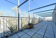 DG-Wohnung mit 2 Terrassen auf Wohnebene und phänomenalem Fernblick über Wien