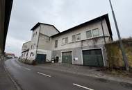 Projektliegenschaft mit Hallen im Erdgeschoss und Büroflächen im Obergeschoss