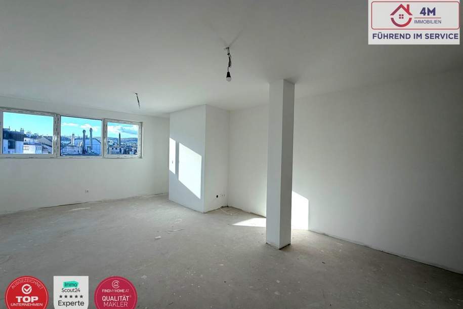 Top-Erstbezug im Neubau! Perfekt geschnittene 2-Zimmer-Wohnung mit 54,40 m² im 4. Liftstock, Wohnung-kauf, 315.900,€, 1170 Wien 17., Hernals