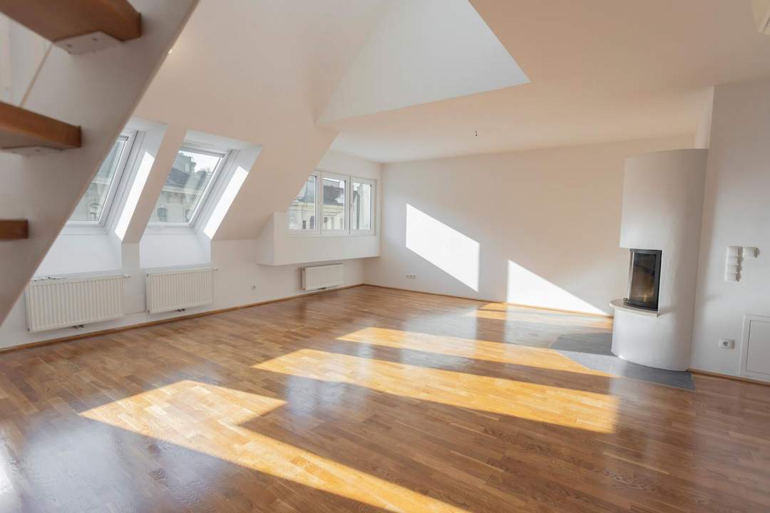 4-Zimmer Maisonettewohnung mit Dachterrasse in 1070 Wien zu mieten