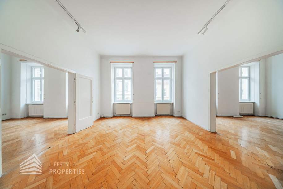 Helle 4-Zimmer Wohnung, Nähe Kutschkermarkt, Wohnung-kauf, 598.000,€, 1180 Wien 18., Währing