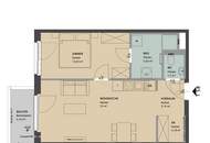 Wunderschöne 2-Zimmer-Wohnung mit Balkon