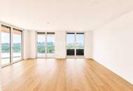 65m2 Balkon über ganz Wien: Prater - Hochhaus-Luxus mit Rooftop Pool