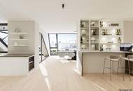 SPEKTAKULÄRES PENTHOUSE DER EXTRAKLASSE | Wintergarten mit aufklappbaren Fensterflächen | ca. 114 m² Dachterrasse mit Pool-Option | Schlafzimmer hofseitig | 360°-Tour