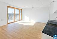 Sonnwendviertel: 1-Zimmer-Wohnung mit Balkon im 3. OG – Fitnessraum, Co-Working & Rooftop-Terrasse inklusive!
