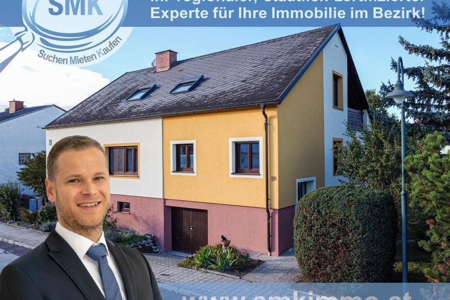 Großzügiges, saniertes Wohnhaus in Ruhelage!, Haus-kauf, 329.000,€, 2042 Hollabrunn