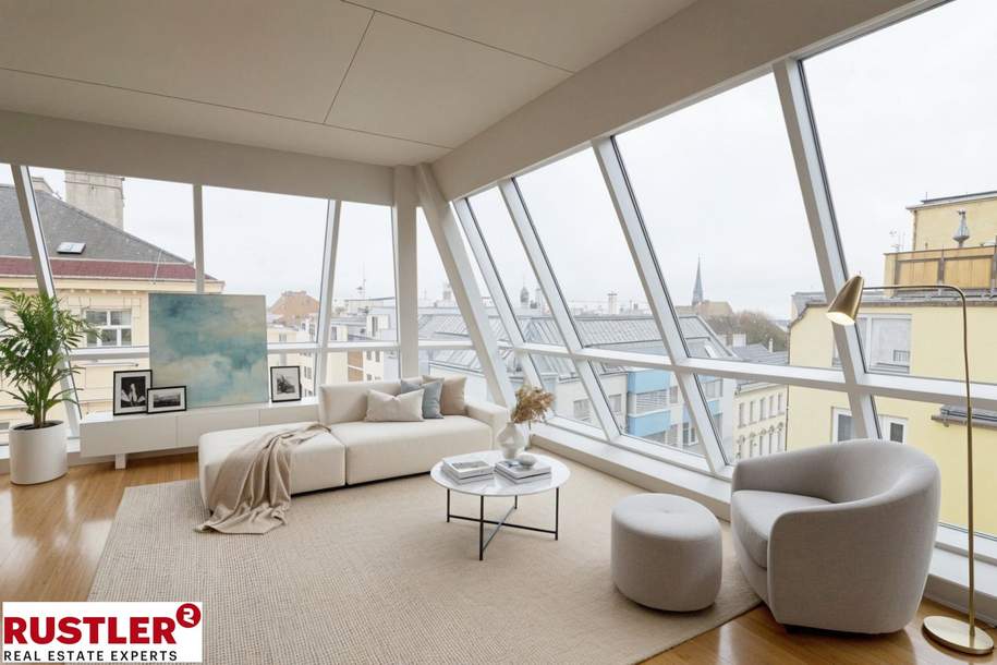 Altbaurenaissance mit Dachgeschossausbau- Nähe Kutschkermarkt, Wohnung-kauf, 995.000,€, 1180 Wien 18., Währing