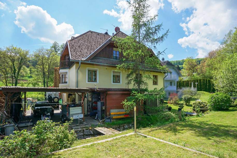 Naturverbunden wohnen: Familienfreundliches Anwesen im ruhigen Irenental, Haus-kauf, 450.000,€, 3013 Sankt Pölten(Land)