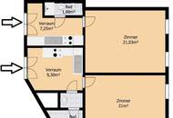 ANGEBOTSVERFAHREN | Ein Zuhause – zwei Möglichkeiten: flexibler Altbau nahe U4