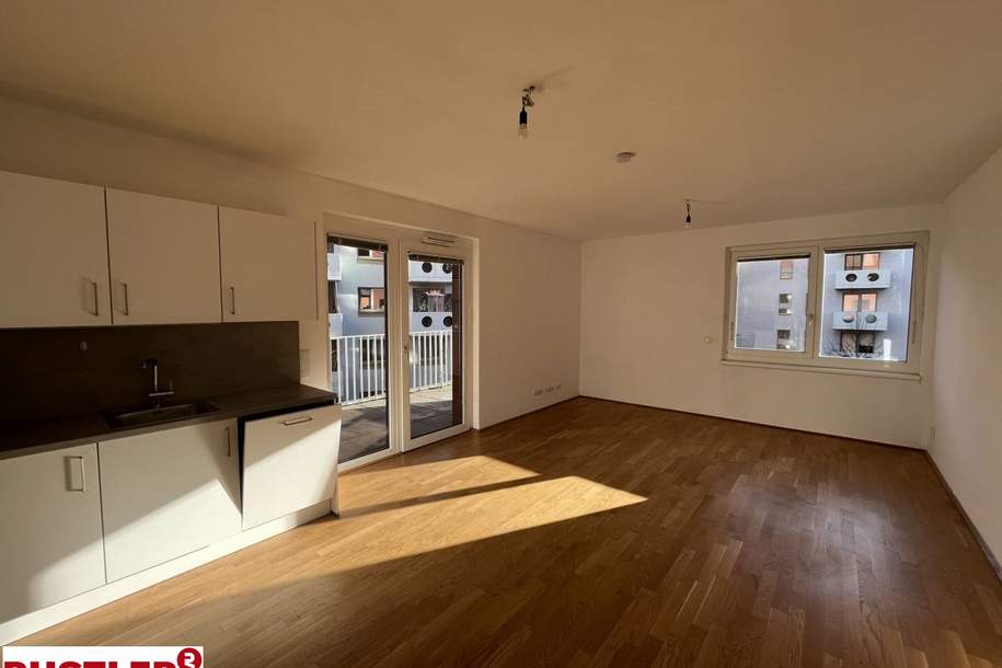 Helle 3-Zimmer-Wohnung in ruhiger Lage - moderner Neubau, Wohnung-miete, 1.245,00,€, 1120 Wien 12., Meidling