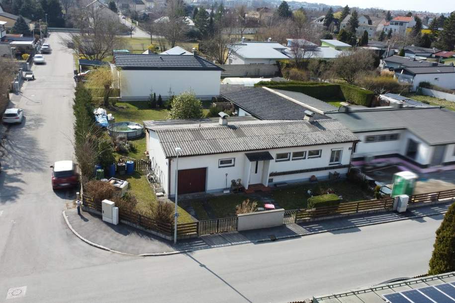 Bungalow in schöner Siedlungslage mit Ausbaupotenzial, Haus-kauf, 325.000,€, 3100 Sankt Pölten(Stadt)