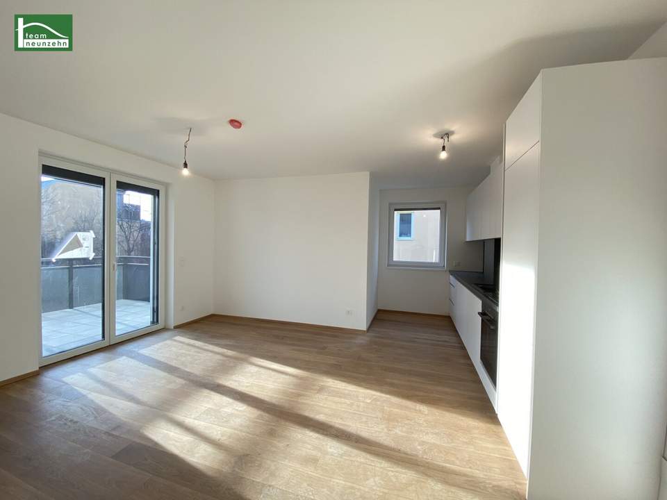 Modernes Wohnen in Eßlinger Grünruhelage-Idyll - Große Zimmer, hochwertige Ausstattung und Luftwärmepumpe!