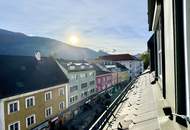 Spittal an der Drau - Hauptplatz: barrierefreundliche, moderne Garconniere mit Bergblick