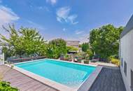 Familienidylle mit moderner Energietechnik, Pool und traumhaftem Garten in Pottendorf