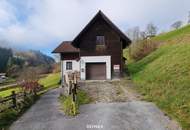 Wohnen im Grünen – Gemütliches Haus mit Balkonblick in die Bergwelt