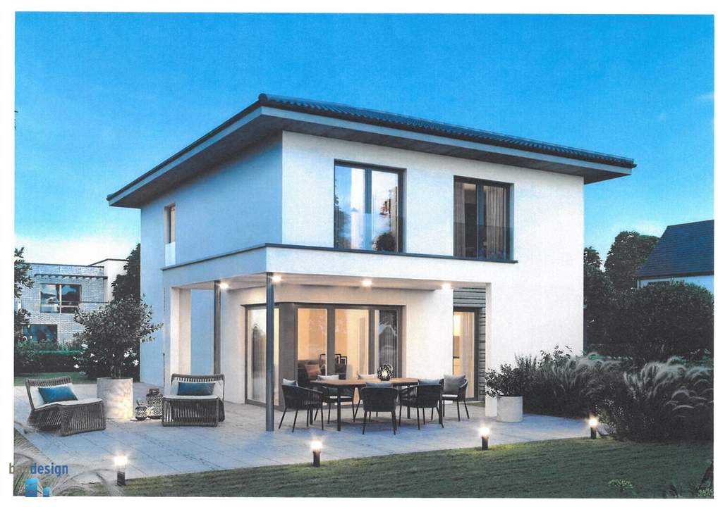 Neubau in Groß Enzersdorf ! Modernes ELK-Haus in schöner Siedlungslage im Schlosspark Rutzendorf - Provisionsfrei für den Käufer !