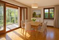 MASSIVHAUS MIT IDYLLISCHEM GARTEN IN SCHÖNER HÖHEN-AUSSICHTSLAGE