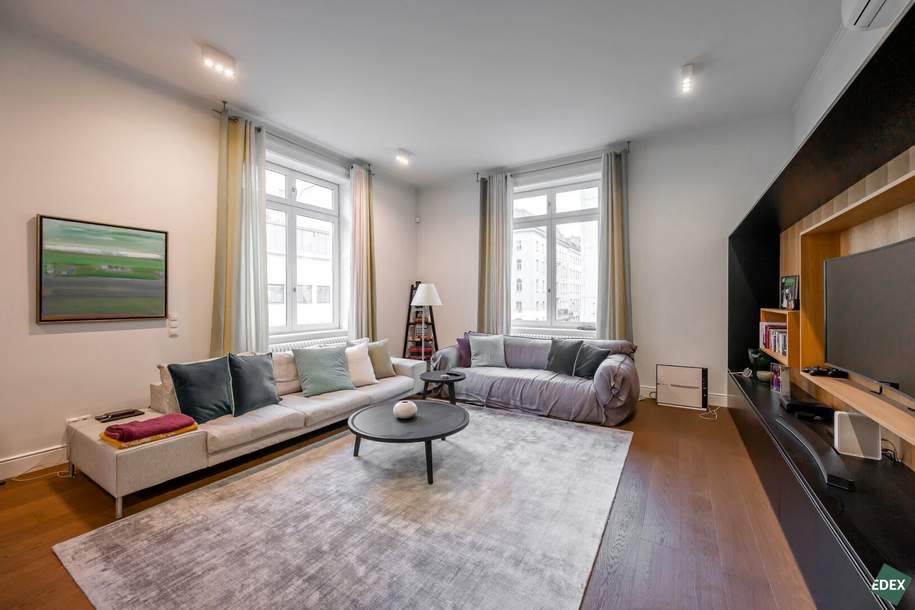 Eleganter Altbau mit flexibler Raumaufteilung und Balkon, Wohnung-kauf, 1.190.000,€, 1030 Wien 3., Landstraße
