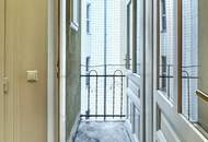 Büro: Stilvolles Altbauobjekt mit Klopfbalkon beim Währinger Schubertpark!