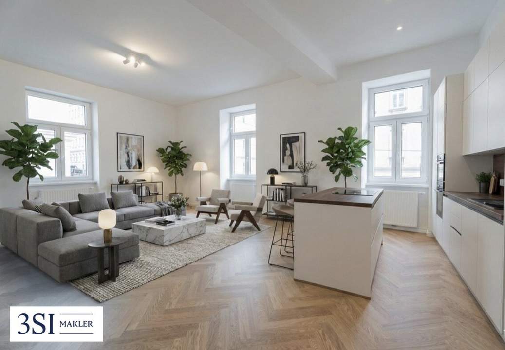 Großzügige Familienwohnung – Erstbezug nach hochwertiger 3SI-Sanierung