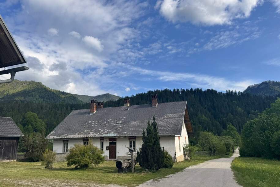 BAURECHT - LANDHAUS IN GRÜNRUHELAGE, Haus-miete, 910,00,€, 8630 Bruck-Mürzzuschlag
