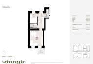 2-Zimmer-Wohnung mit Balkon im Brunnenmarkt-Grätzl