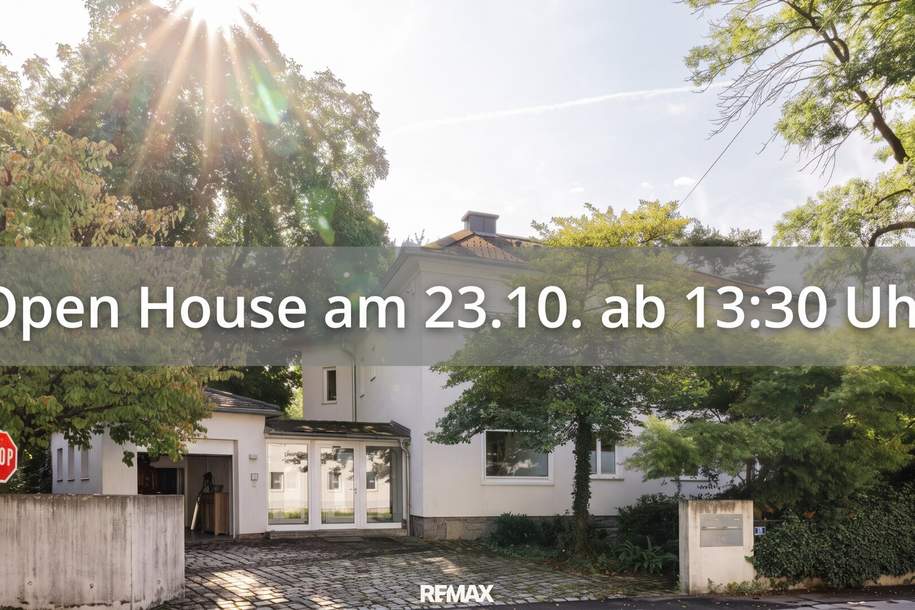 Open House am 23.10. ab 13,30 Einzigartig mit 1438m² Parkgarten im Schubertviertel, Haus-kauf, 4300 Amstetten