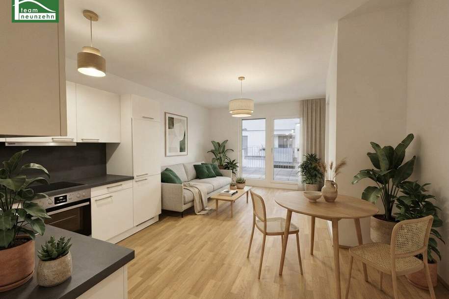 Stilvolle 2-Zimmer-Wohnung mit perfekter Verkehrsanbindung in 1210 Wien - ab 01.01.2027 verfügbar!, Wohnung-miete, 849,00,€, 1210 Wien 21., Floridsdorf