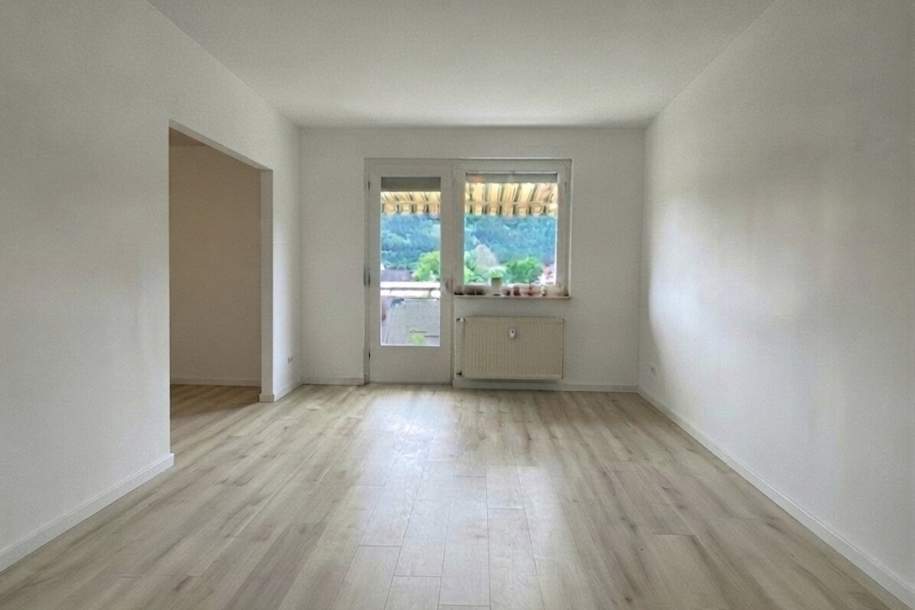***Gepflegte Erdgeschoßwohnung mit Balkon in ruhiger Grünlage von St. Marein im Mürztal***, Wohnung-kauf, 99.000,€, 8641 Bruck-Mürzzuschlag