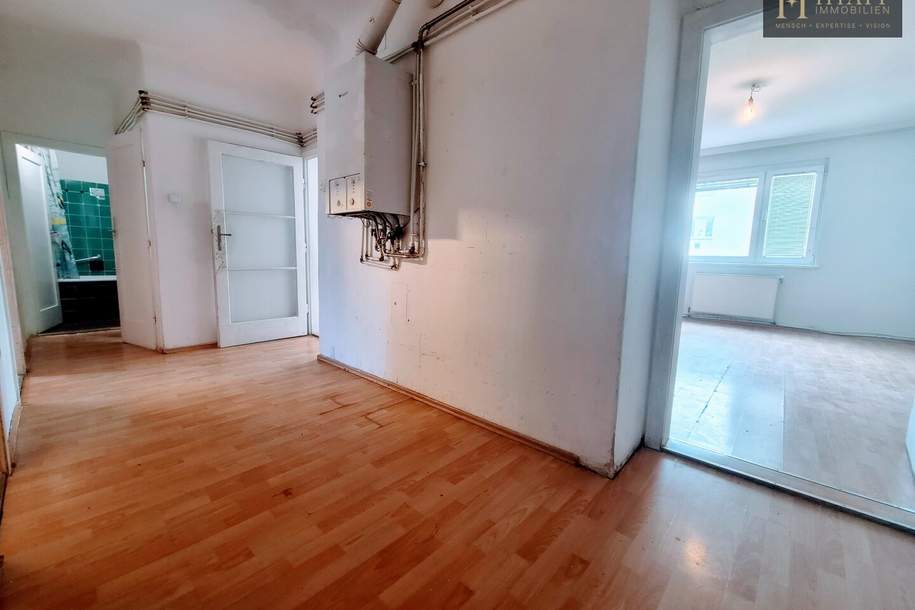 Optimal vermietet - 3-Zimmer-Wohnung 3.Liftstock mit ca. 77 m² in zentraler Lage des 10. Bezirks, Wohnung-kauf, 230.000,€, 1100 Wien 10., Favoriten