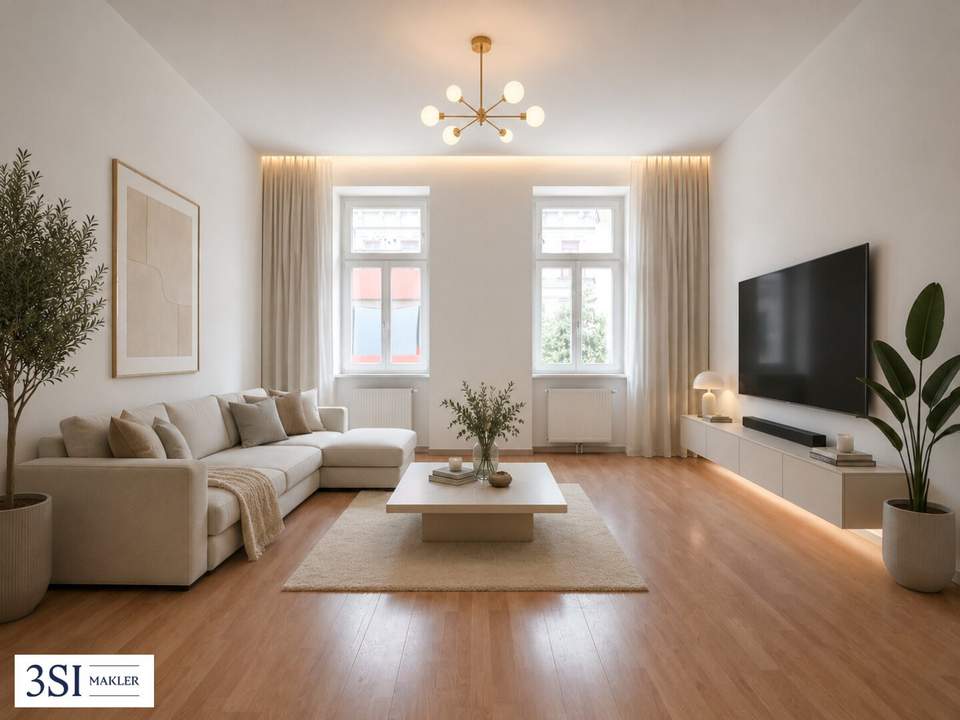 Altbaucharme in Favoriten – attraktive 2-Zimmer-Wohnung
