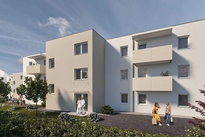 Wohnbaugeförderte ETW mit Terrassse und Garten, Wohnung-kauf, 459.000,€, 4111 Urfahr-Umgebung