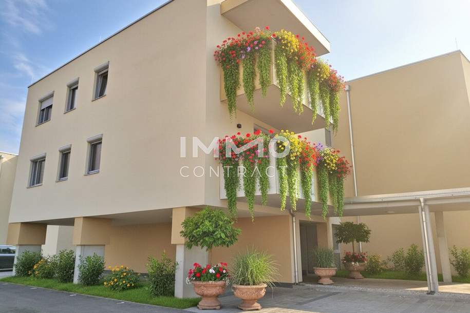 Erstbezug! Moderne 2-Zimmer-Wohnung mit Komfort &amp; Design mit Terrasse, Wohnung-miete, 913,34,€, 7000 Eisenstadt(Stadt)