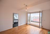 Hofruhelage: Klimatisierte DG-Wohnung und zwei Terrassen