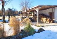 IDYLLISCHER LANDSITZ AUF ca. 3200m² BAULAND-AGRARGEBIET MIT VORRÜBERGEHENDEM WOHNRECHT ZU VERKAUFEN.