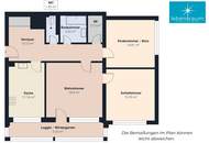 Tolle Eigentumswohnung mit 3 Zimmern und Loggia im Zentrum von Spittal an der Drau.