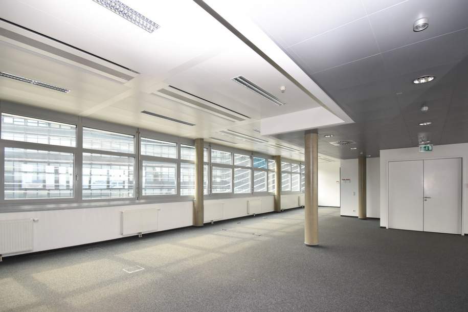 Moderne individuell gestaltbare Bürofläche 907 m2 in 1030 Wien, Gewerbeobjekt-miete, 13.881,00,€, 1030 Wien 3., Landstraße