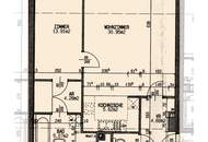 Donaublick Apartment | Zwei-Zimmer-Wohnung mit Einbauküche und direktem Wasserblick