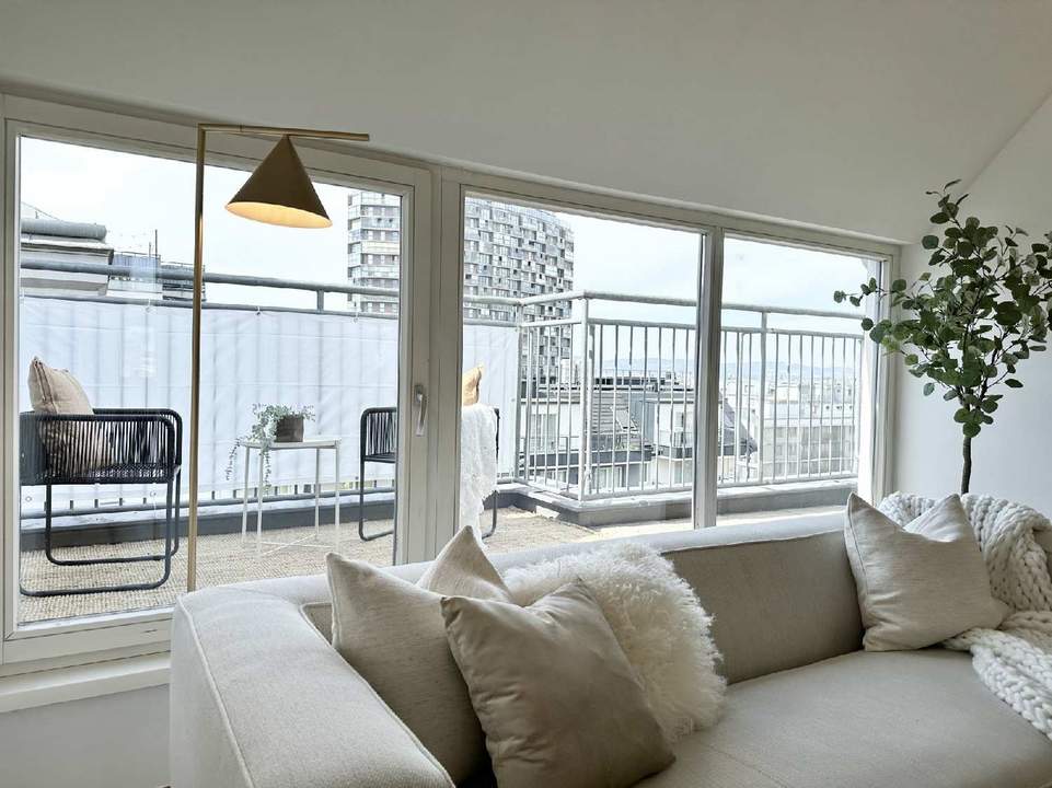 Sonnenuntergänge mit Wienerberg-Blick – Ihre 2-Zimmer-Dachgeschosswohnung mit Terrasse