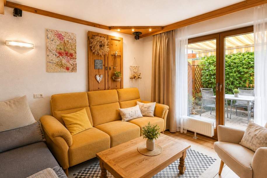 Wohnen mit Charme – Reihenhaus mit Kachelofen, Terrasse und Gartenanteil, Haus-kauf, 495.000,€, 6175 Innsbruck-Land