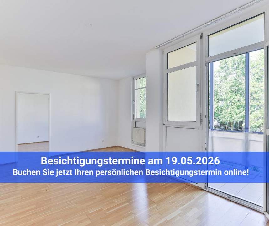 Ruhige, helle City-Wohnung mit Innenhofausrichtung und schöner Loggia