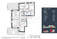 2 Dachterrassen mit Blick zum Wienerwald: 4-Zimmer-Wohnung in Traumanlage - provisionsfrei!