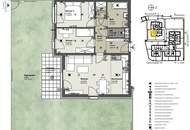 Erstbezug in St. Pölten: 3-Zimmer-Wohnung mit großem Gartenparadies