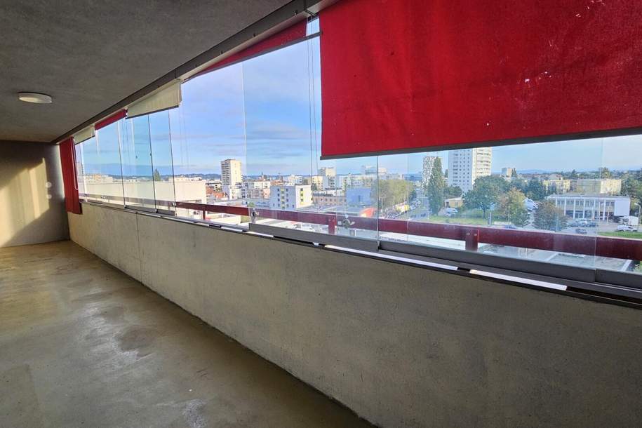 Großzügige 4 Zimmerwohnung mit Balkon im obersten Stock - unbefristeter Mietvertrag, Wohnung-miete, 1.143,91,€, 8020 Graz(Stadt)