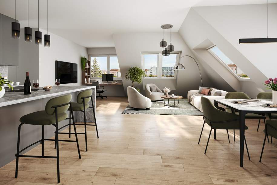 Direkt an der künftigen U5 und beim Kongressbad - nur 15 Wohneinheiten, Wohnung-kauf, 465.000,€, 1170 Wien 17., Hernals